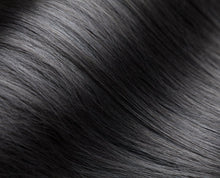 Load image into Gallery viewer, Midnight Black #1 Deluxe Clip-in hair extensions