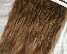 Load image into Gallery viewer, Medium Brown to light blonde Ombre Clip-in hair extensions