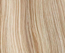 Load image into Gallery viewer, Ash Blonde Highlight #18/613 Deluxe Clip-in hair extensions