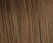 Load image into Gallery viewer, Medium Brown #6 Deluxe Clip-in hair extensions