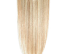 Load image into Gallery viewer, Golden / Bleach Blonde Highlight #14/613 Deluxe Clip-in hair extensions