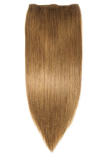 Load image into Gallery viewer, Dark Ash Brown #8A Deluxe Clip-in hair extensions