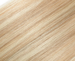 Golden / Bleach Blonde Highlight #14/613 Deluxe Clip-in hair extensions