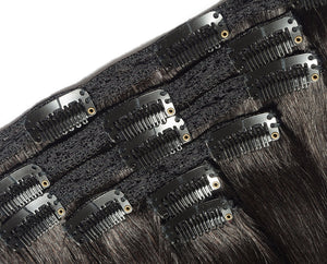 Midnight Black #1 Standard Clip-in hair extensions