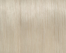 Load image into Gallery viewer, Silver (Ash) Blonde #100 Deluxe Clip-in hair extensions
