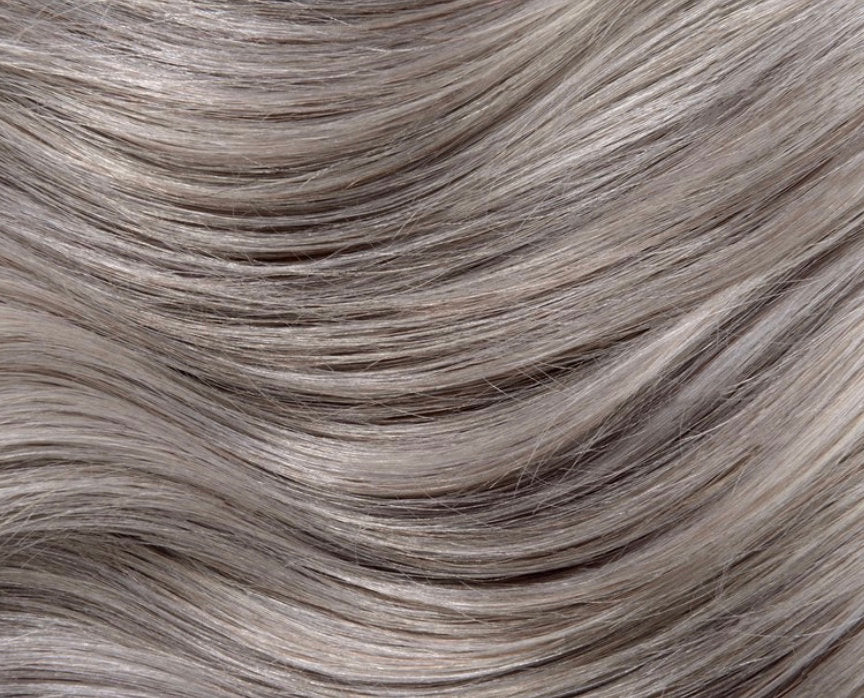 Grey Deluxe Clip-in hair extensions
