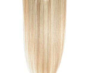Golden / Bleach Blonde Highlight #14/613 Deluxe Clip-in hair extensions