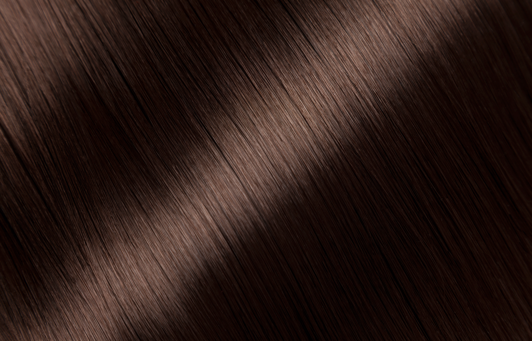 Darkest Brown #2 Deluxe Clip-in hair extensions